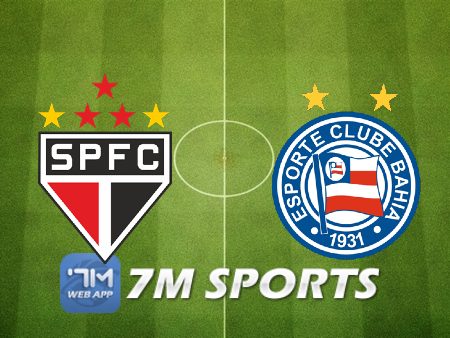 Soi kèo nhà cái, tỷ lệ kèo bóng đá: Sao Paulo vs Bahia – 21h00 – 30/07/2023